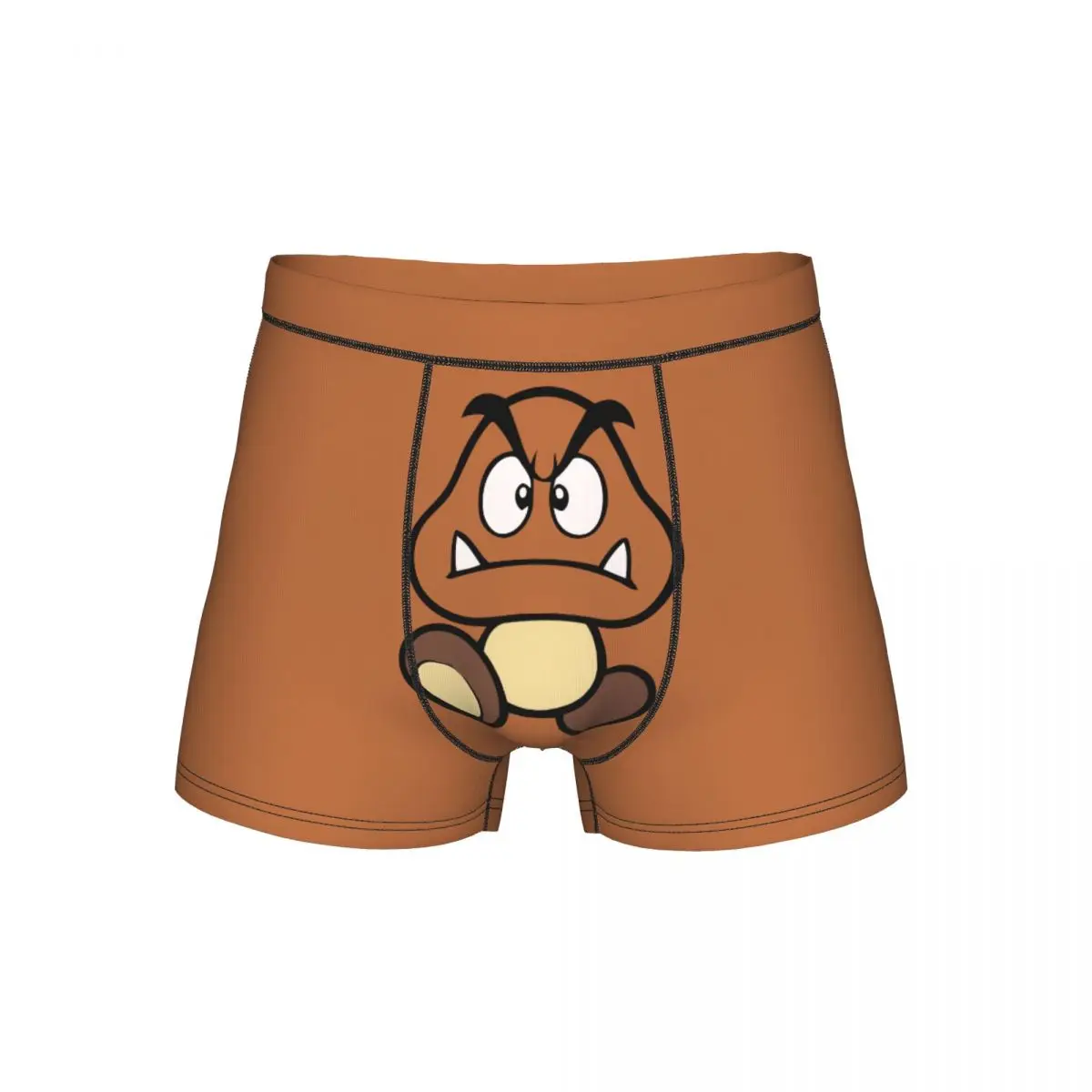 

Мужское длинное нижнее белье Super Marios Goomba, трусы-боксеры, шорты, трусики, сексуальные мягкие трусы для мужчин, размеры S-XXL