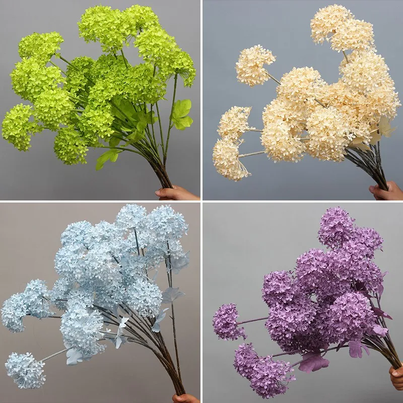 Simulated Flower Material, 2 Mini Embroidered Balls, Wedding Welcome Road Guide, Flower Arrangement, Wedding Prop, 1Pc