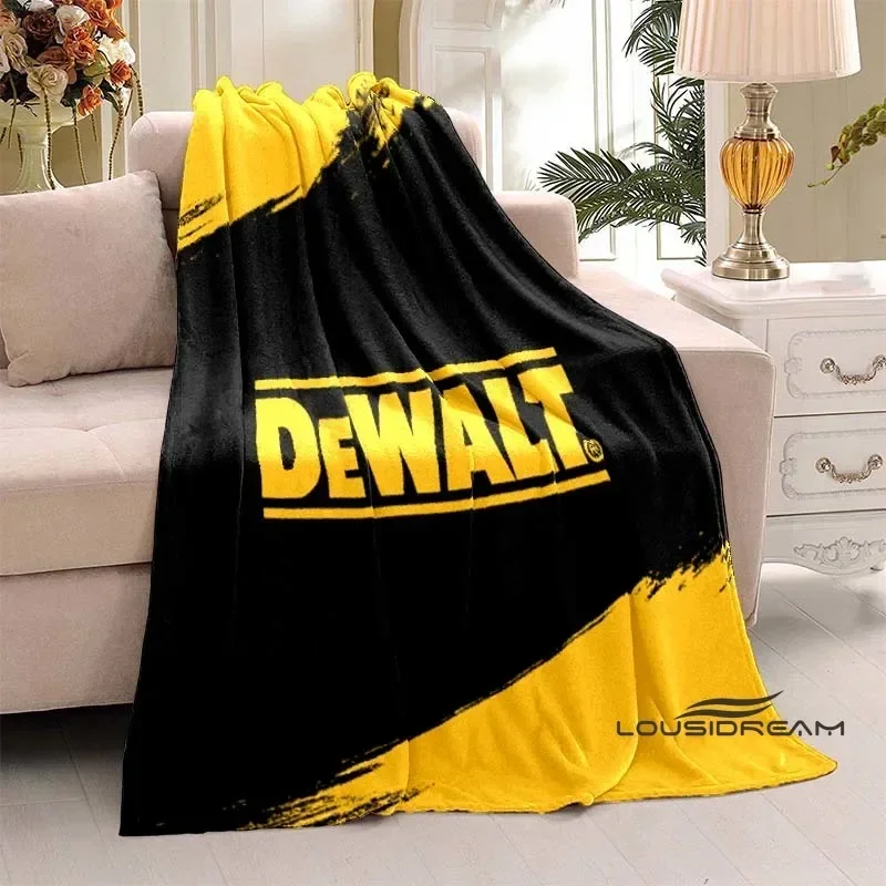 Dewalt Logo Throws Blanket for Adults and Children Soft and Comfortable Bedroom Living Room Decor Gift Blanket Dropshi@0 #