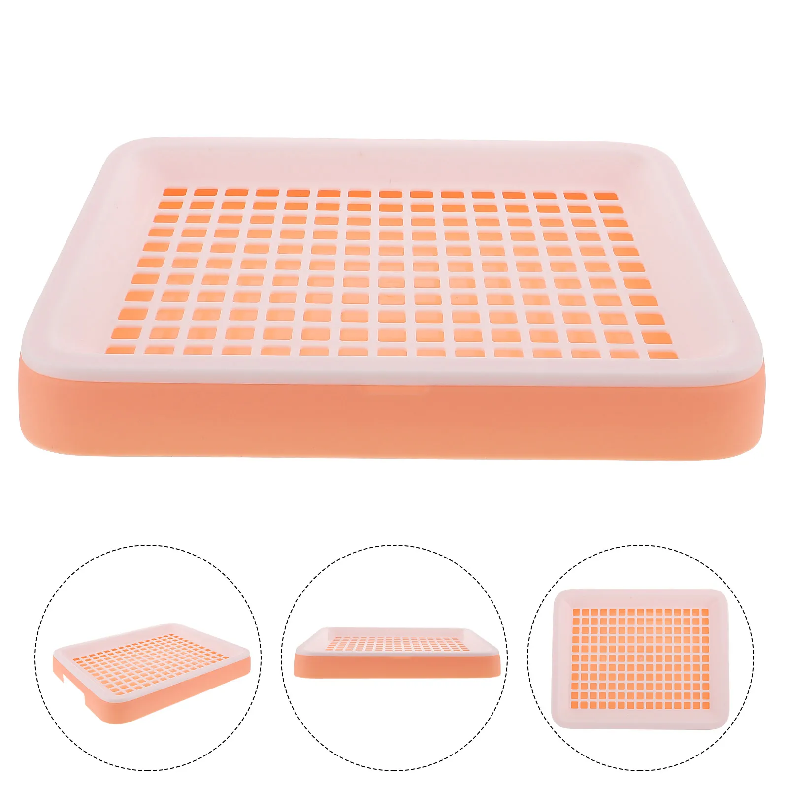 

Guinea Pig Litter Box Bunny Cage Litter Box Fixed Design Large Activity Space Rabbit Potty Cleaning Supplies