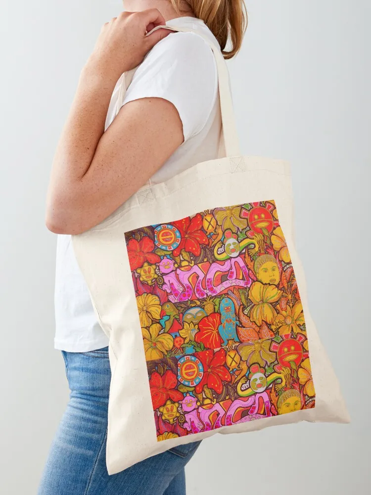 

INDIGENOUS GESTURES Tote Bag shopper bag women canvas Shopper handbag Canvas shoulder bag Women's shopping