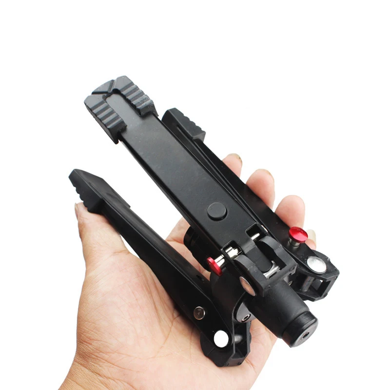 Imagem -02 - Suporte de Vídeo Universal Monopé Base Monopod Tripé Manbily Mini Três Pés Suporte para Dslr Monopé Interface Parafuso Htt-h21