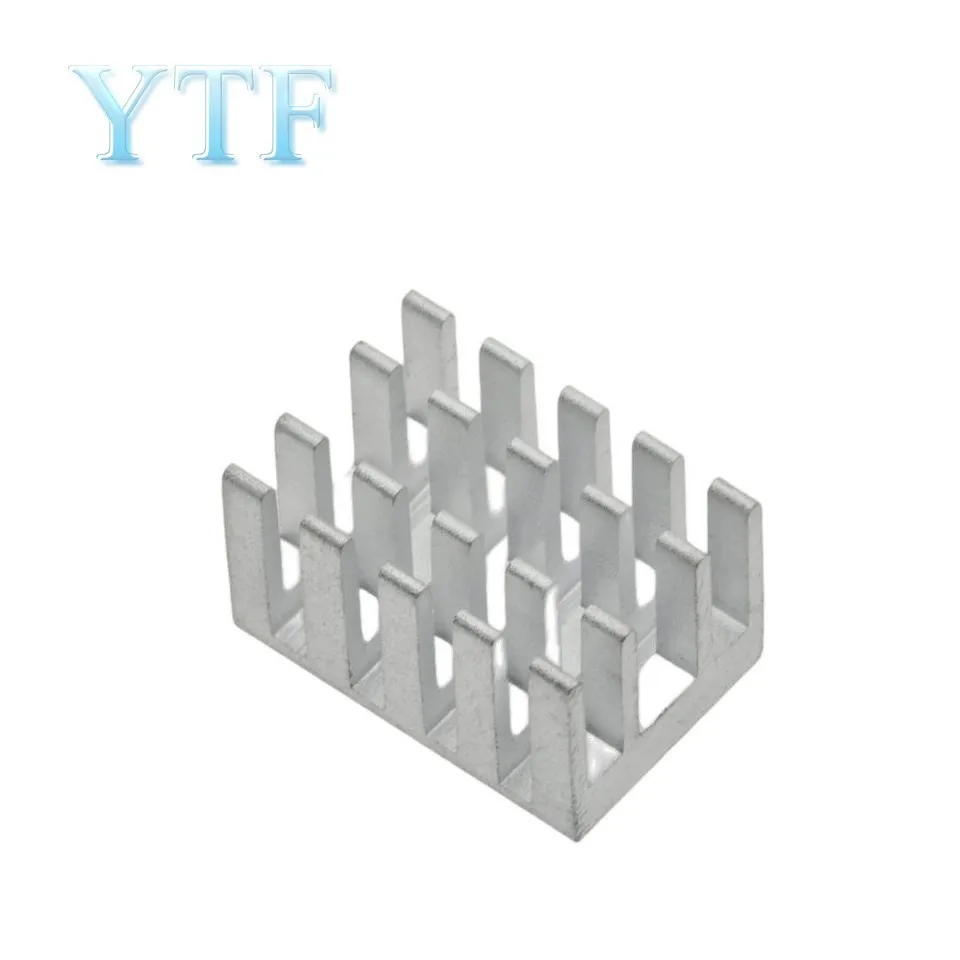 

10PCS Heatsink Radiator Cooler Radiator 19x13x11MM High Quality Silver Slot Heat Sink