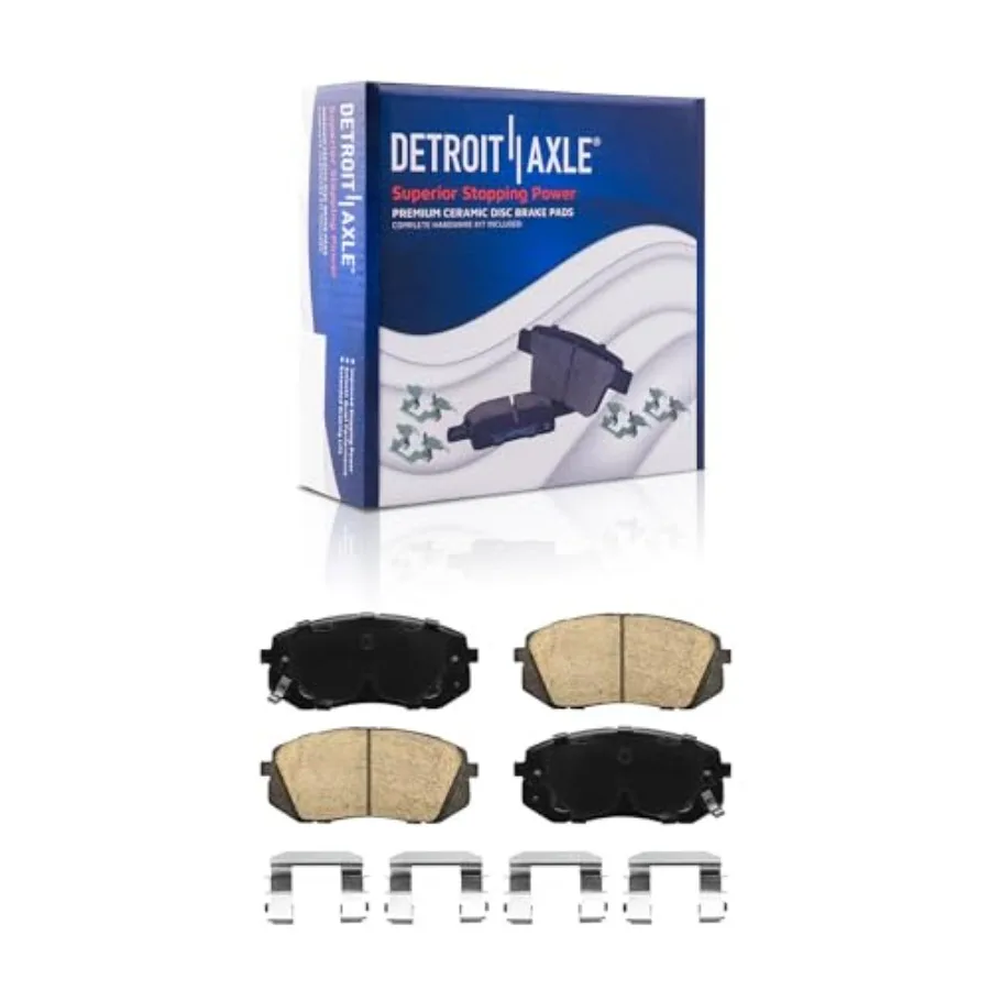 طقم فرامل أمامية لسيارة AWD 2010-2015 Hyundai Tucson 2011-2016 كيا سبورتاج دوارات وسادات فرامل سيراميك بديلة 11.81 بوصة واي فاي