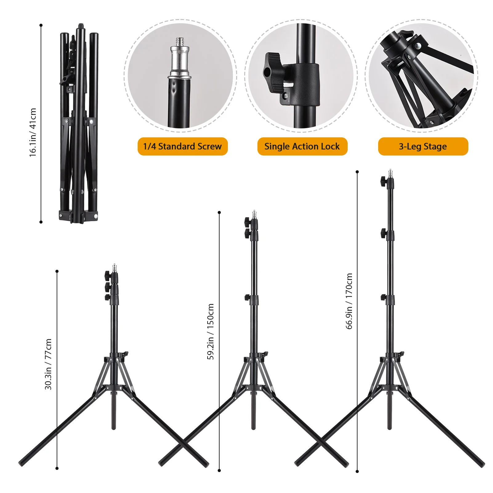 Studio Photography Light Kit Softbox Lighting Set Including LED Light + Softbox + Light Stand + Remote Control + Carry Bag