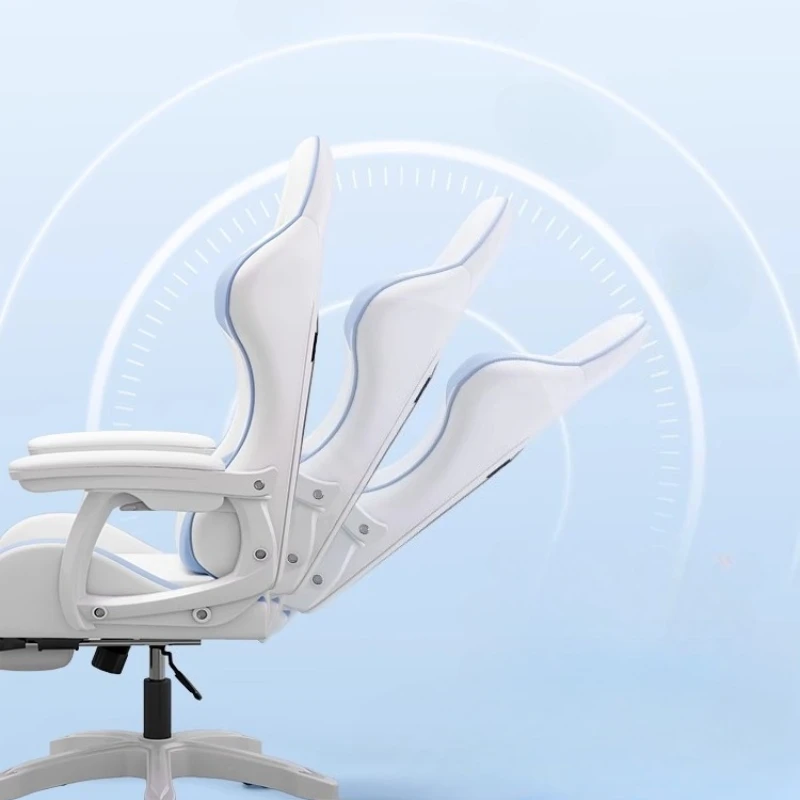 كراسي مكتب للاستلقاء في المنزل كراسي بذراعين مريحة ومستقرة وخفيفة الوزن قابلة للتعديل أثاث oyuncu koltuğu #4