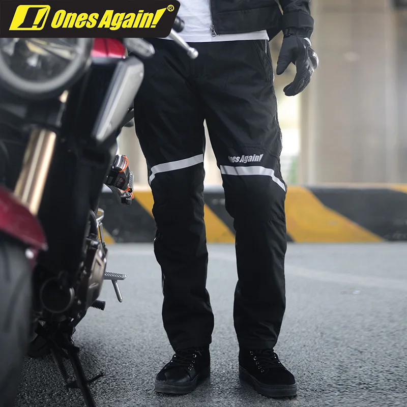 

Ones Again! SP02 Motorcycle Quick Release Riding Pants Winter Windproof Warm Zipper Quick On Quick Off Riding Off-Road Pants