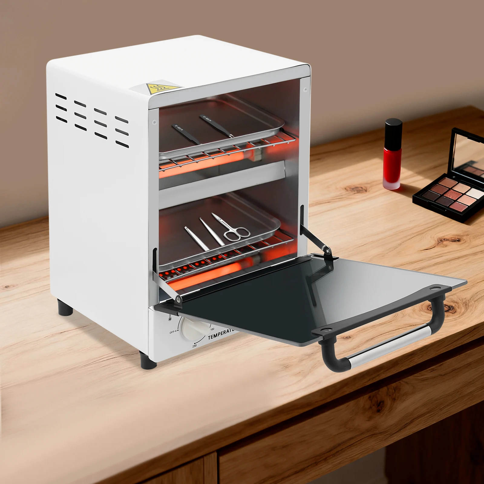 110V 1000W 12L Infrarot-Wärme-Sterilisator Nagelwerkzeug-Sterilisator Schönheitssalon-Ausrüstung