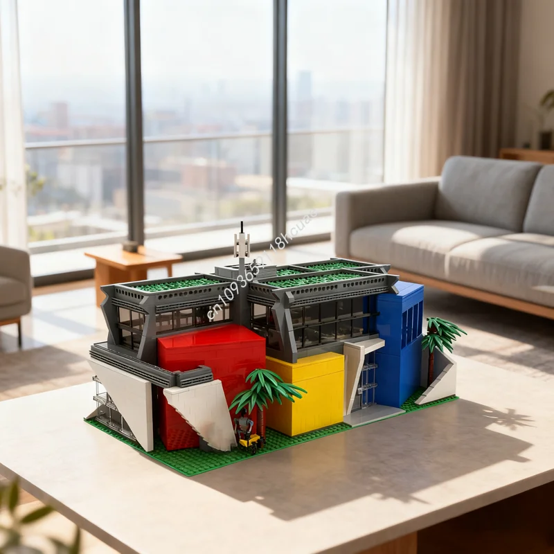 

4241pcs MOC Brick Dynamics Robotics Lab Modulared Model Building Blocks Toys Architecture Christmas Gift DIY Creative Idea Kids