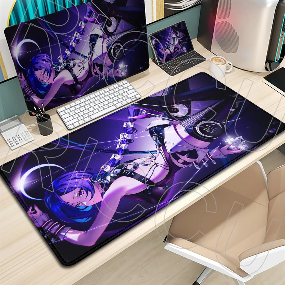 

HD printing XXL Office Mats Mouse Pad Zenless Zone Zero ZZZ Promeia kawaii Anime Girl MousePad Gaming Keyboard Carpet Desk Mat