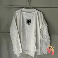 Sudadera con estampado de doble cabeza de águila para hombre y mujer, Top de corte de algodón, informal, suelta, manga larga, hip hop, calle, Kanye