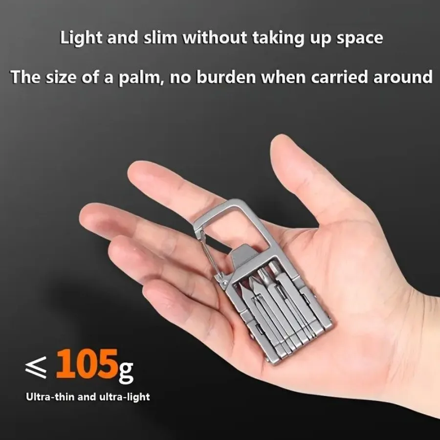 

13 In 1 Multifunction Gadgets Stainless Steel Combination Tools Mobile Phone Holder Folding Outdoor Bottle Opener Screwdriver H