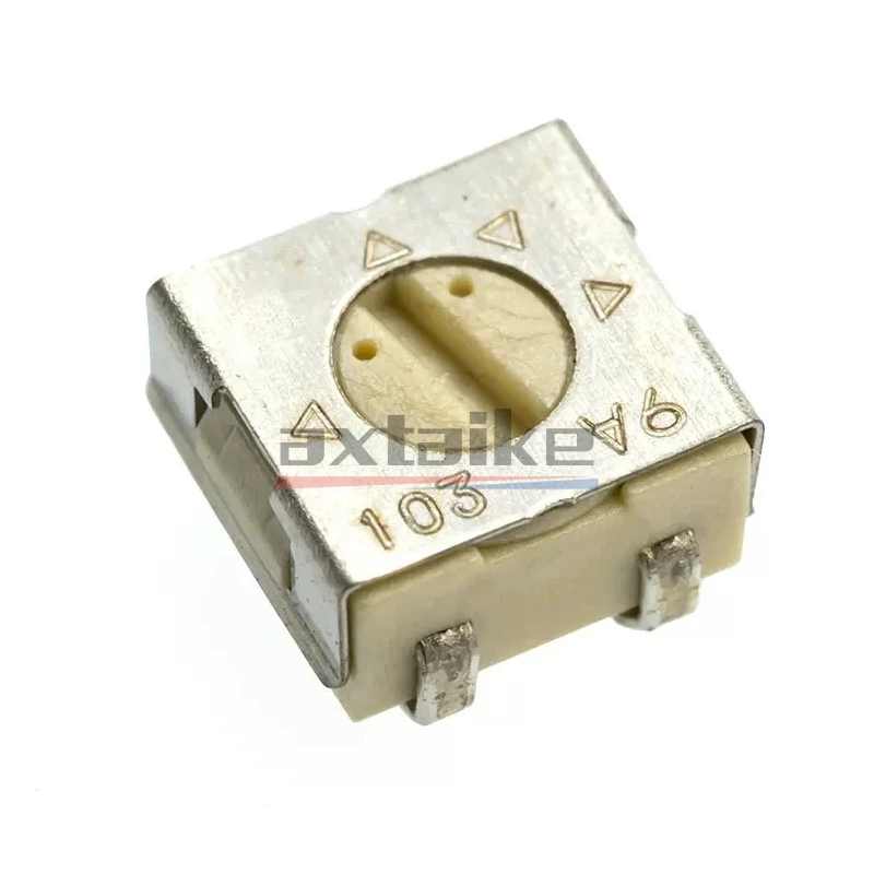 10PCS 3314 3314J 1K 5K 10K 20K 50K 100K Ohm SMD Precision Adjustable Resistance Trimmer Potentiometer 501 102 502 103 203 503