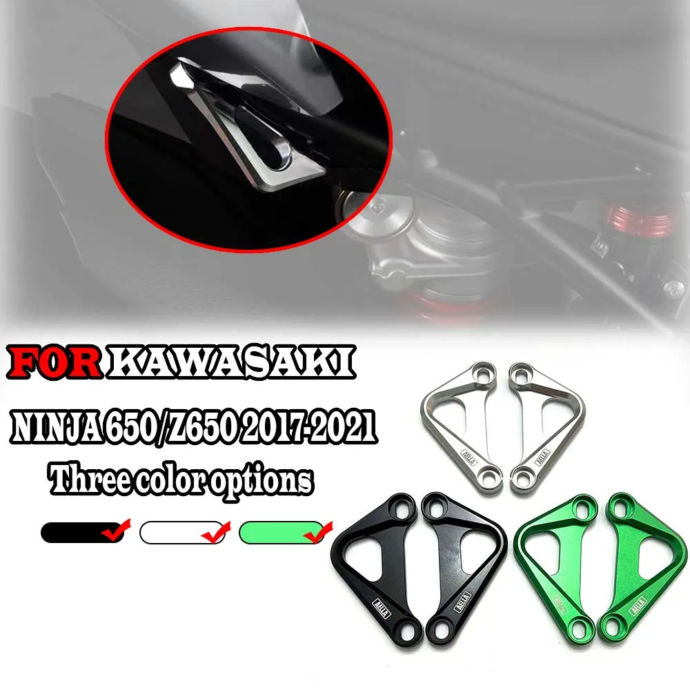 

NINJA 650 Rear Subframe Racing Hooks Tie Down Holder Billet For KAWASAKI NINJA 650 Z650 Z 650 2017 2018 2019 2020 2021