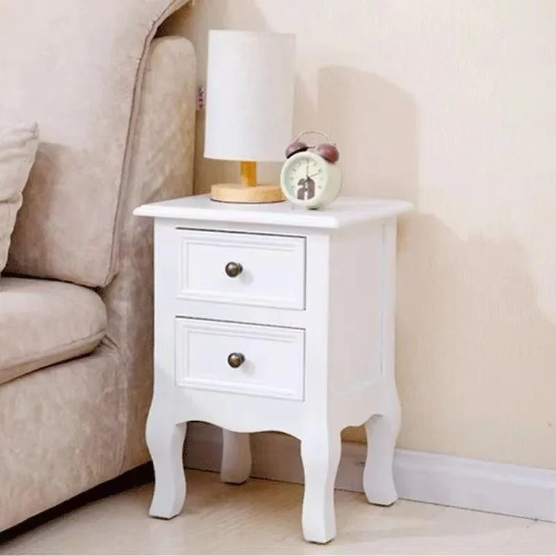 

Chinese-style bedroom wooden storage cabinet bedside storage cabinet