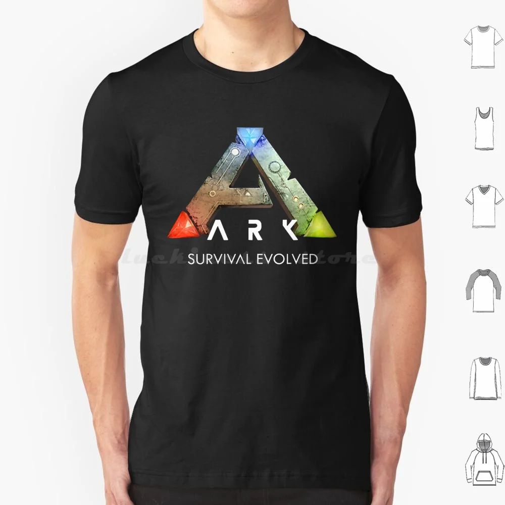 Ark Survival Evolved ( White ) T Shirt Men Women Kids 6xl Ark Survive Evolve Survival Evolved Ark Survival Evolved Dinosaurs