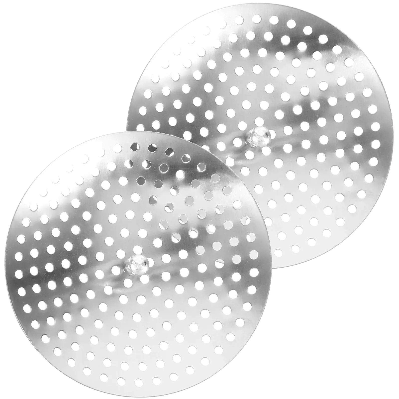 

2Pcs Stainless Steel Sink Strainer Basket Kitchen Drain Filter for Food Debris and Hair Catcher Utility Sink Strainers Metal
