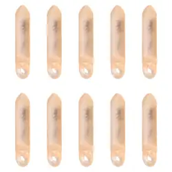 10Pcs Fishing Rattle Bead Loud Fluorescent Shell 2 Steel Beads Worm Jig Insert Glass Tube Fish Lure Rattle Stick Fishing tools