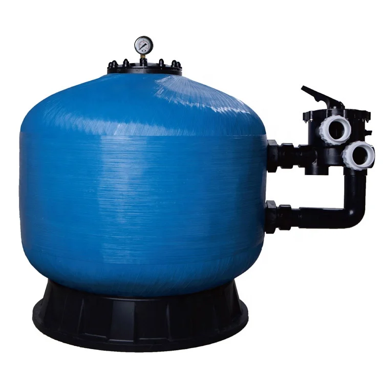 Factory Supply Swimming Pool Water Well Fiberglass Side Mount Sand Filter