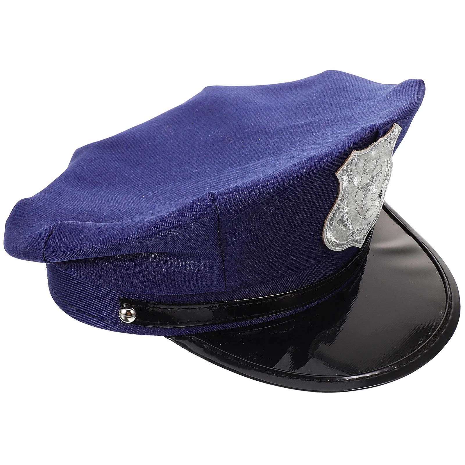 

1 шт., восьмиугольный значок, полицейская шляпа, материал премиум-класса, унисекс, один размер, подходит для женщин и мужчин, легкая дышащая вечеринка, косплей, сцена