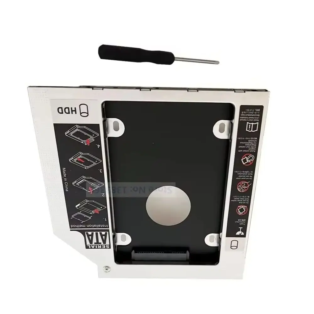 

2nd 2.5 Hard Drive Optical bay Caddy Bracket for HP 15-p239sa 15-e014nr 17-F115DX 17-J004sr M6-1205dx 1256sf M6-1153ER M7-N101DX