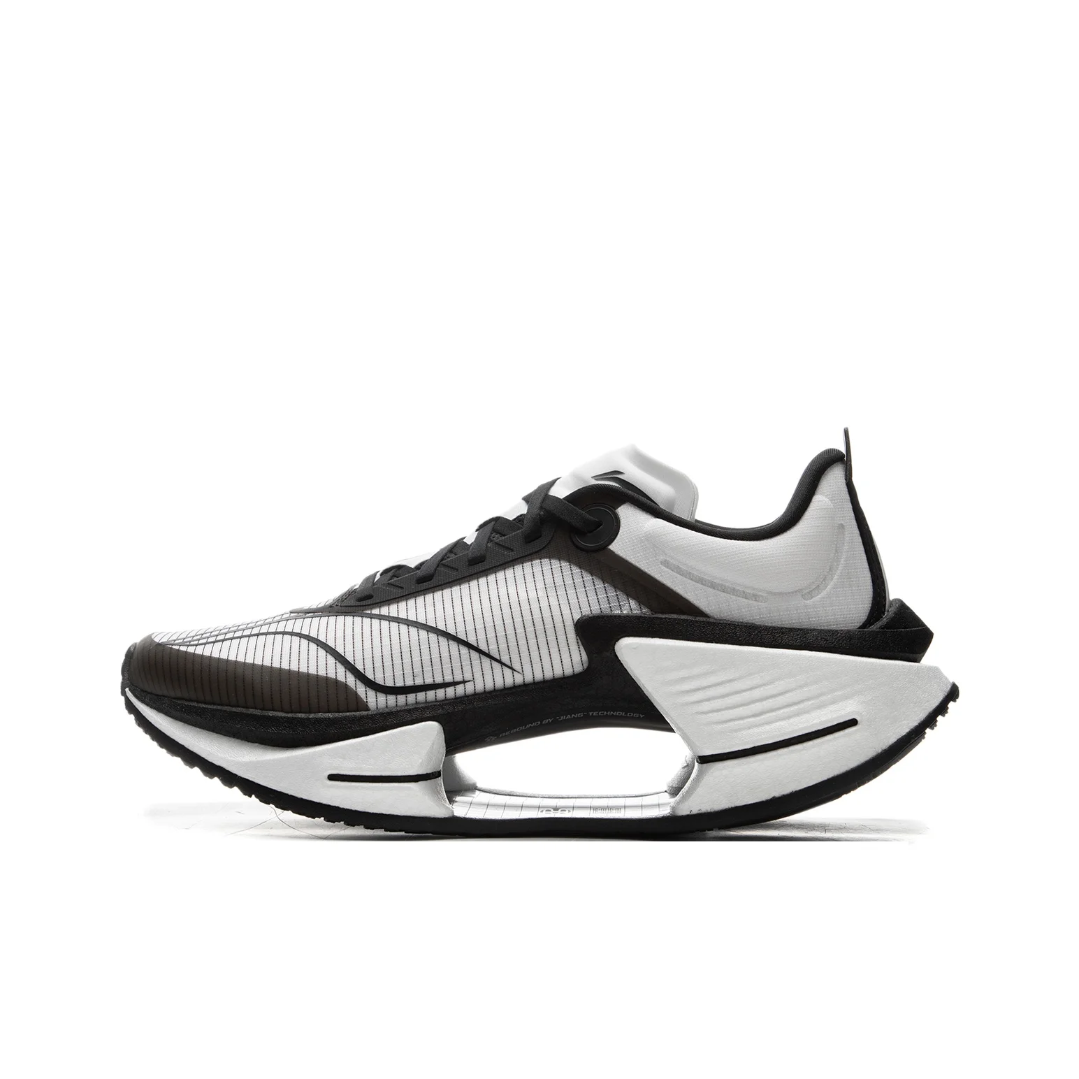 Li Ning Wade Shadow 3 ESSENTIAL Textile, TPU Breathable Low top Running Shoes Men's White Black ARRV003-4