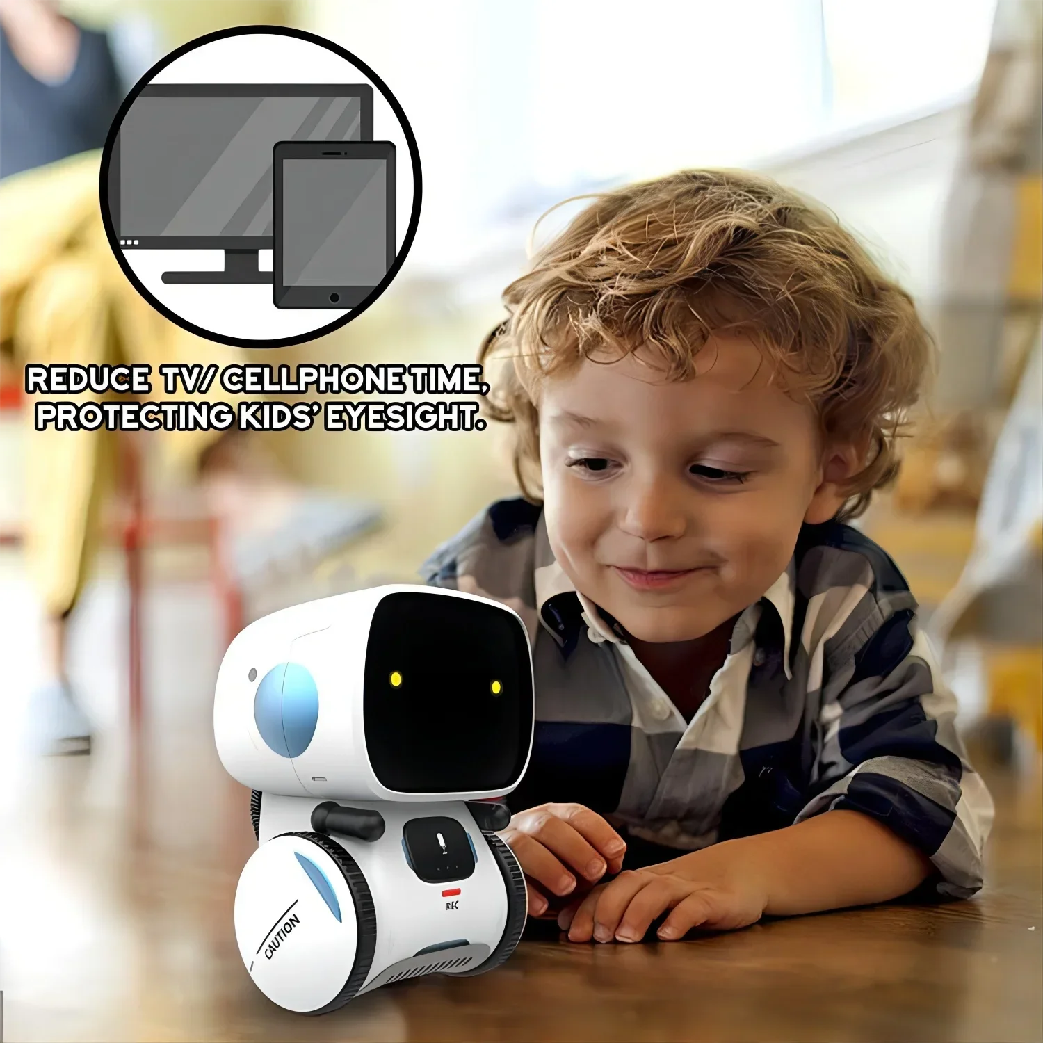 3 Languages Versions Touch Control Interactive Toy Gift Newest Type Smart Robots for Children Intelligent Dance Voice Command