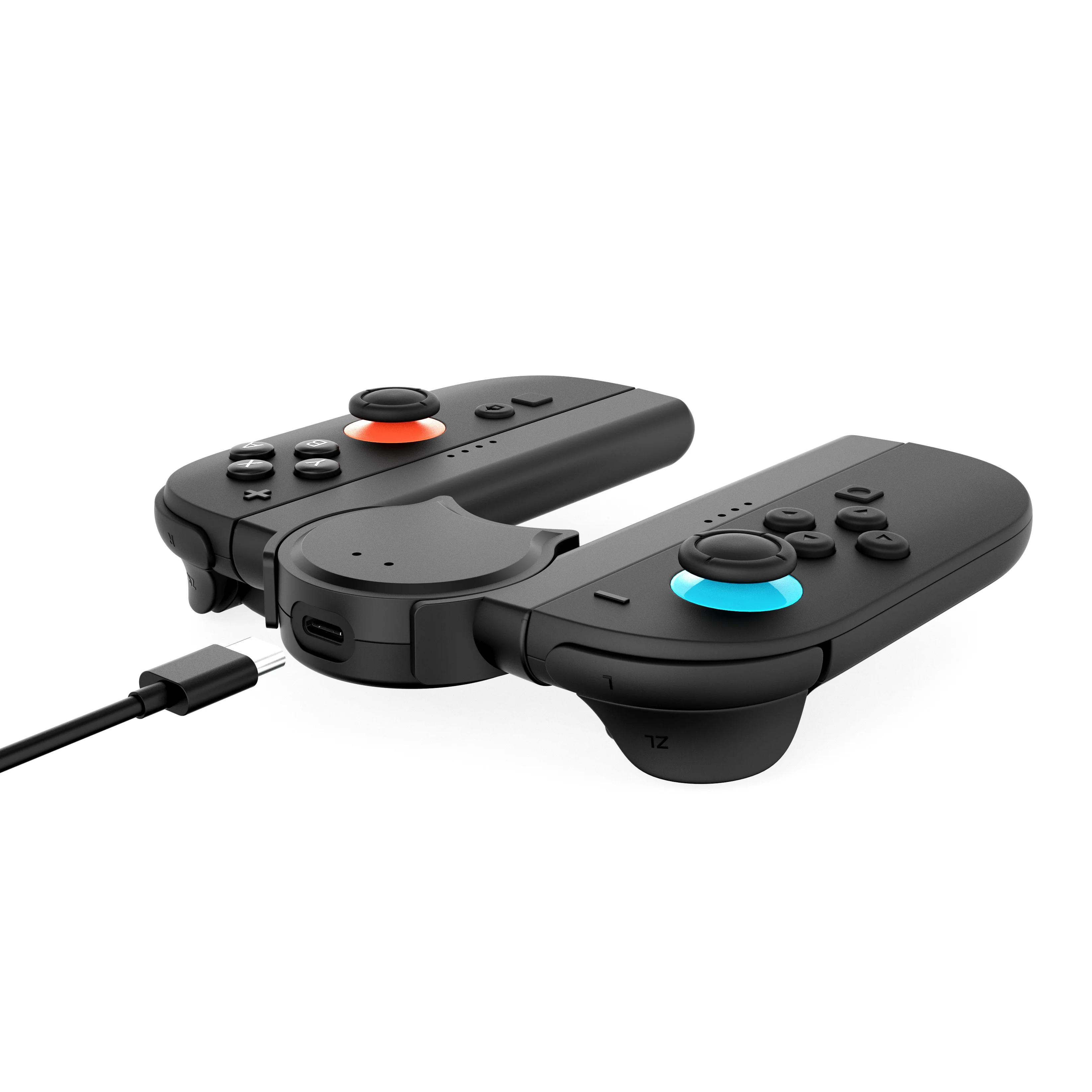 Suporte de Carregamento S101 para Gamepad Switch2 - Jogue enquanto carrega, Ângulo de Apoio Ajustável, Conforto Ergonômico para Jogos Aprimorados