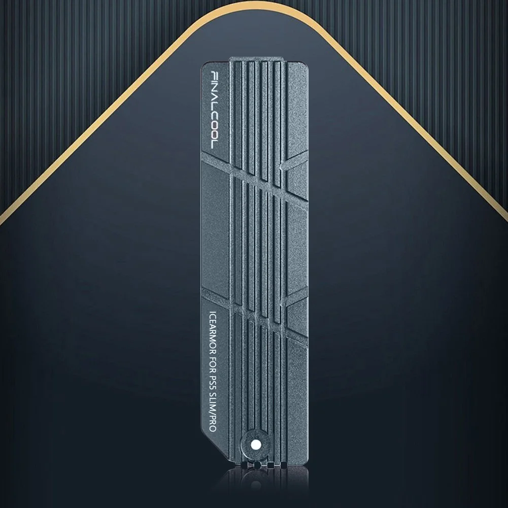 For Slim SSD Heatsink with Thermal Silicone Pads Heat Sink Radiator SSD Cooling Mounting Kit for 2280 for M.2 NVMe SSD