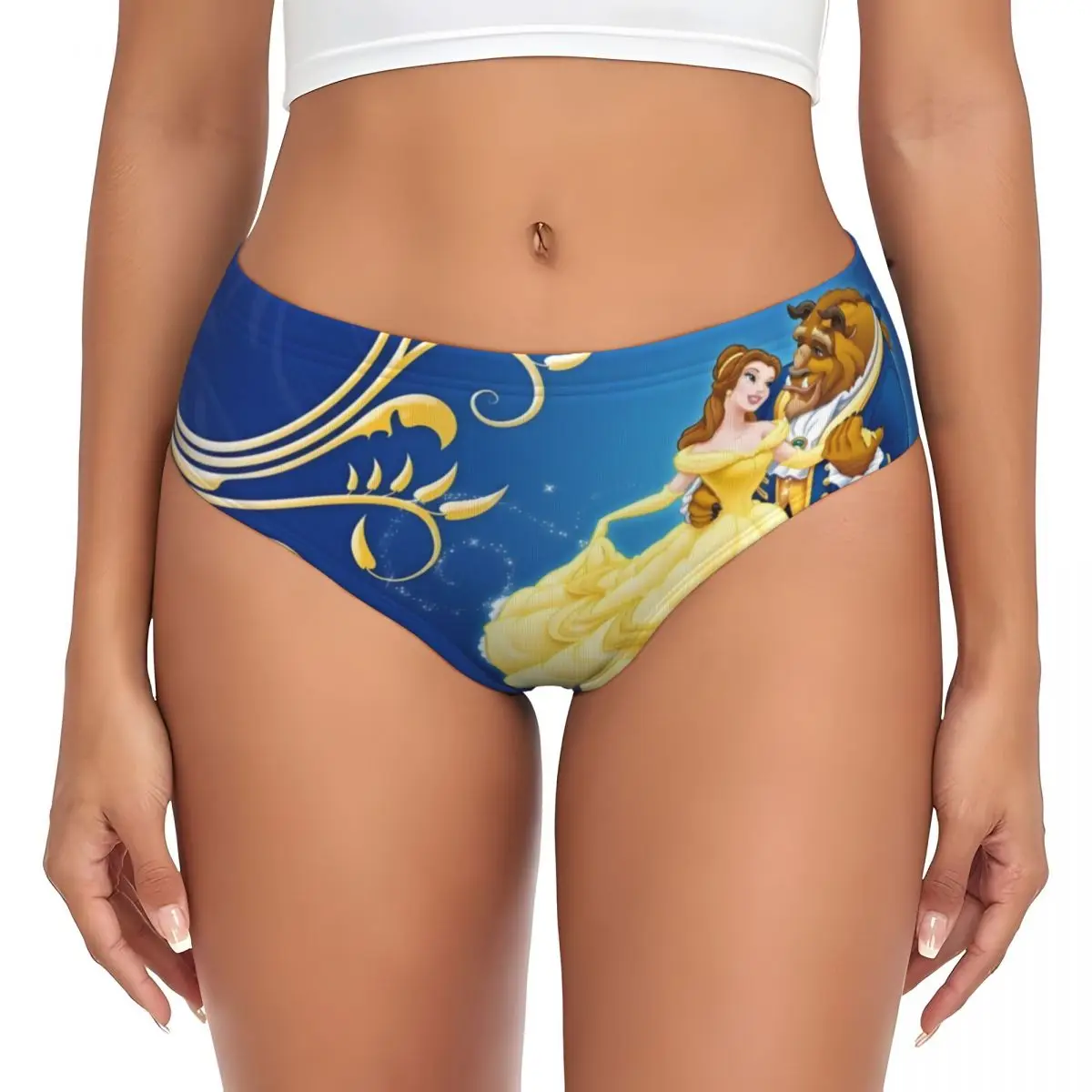 Biancheria Intima Calda Traspirante Delle Mutandine Delle Mani Della Bella E Della Bestia Delle Donne Personalizzate