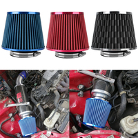 Induction Kit Car Air Filters Cold Air Intake Filter 3 Inch High Flow Universal Sport Power Mesh Cone 76MM Car Accessories