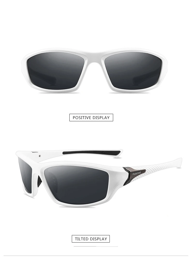 Óculos de sol polarizados para homens, óculos de sol, óculos masculinos elegantes, 100% UV400, unissex, novo