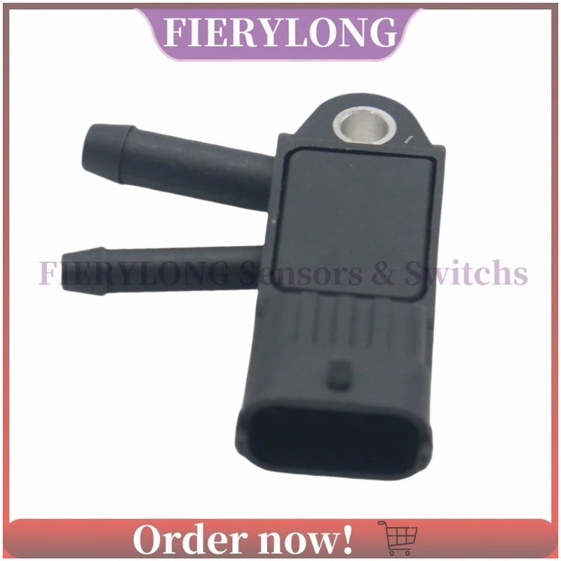 

55241075 DPF Filter Exhaust Particulate Pressure Sensor For Alfa Romeo Brera MiTo Spider Giulietta Giulia Stelvio Fiat 500