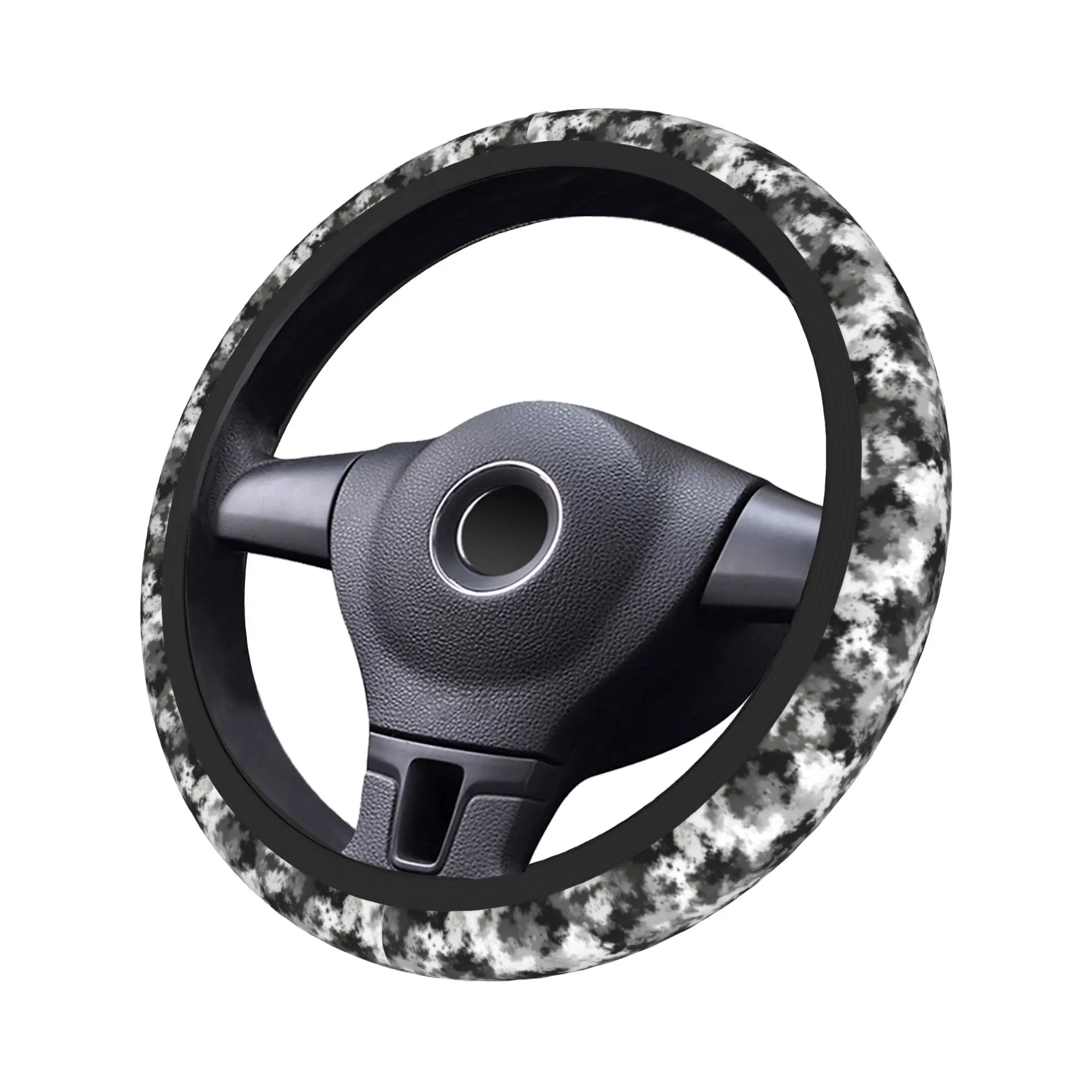 Camo Camouflage Car Steering Wheel Cover 38cm Anti-slip  Auto Steering Wheel Protector Elastische Car Accessories