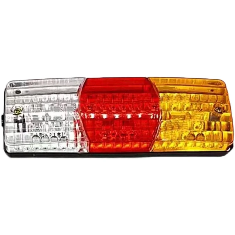 

2Pcs 12V48V60V Led Electric Motorcycle Tricycle Taillight Turn Signal Reverse Lamp Stop Brake Trailer Caravan Truck Lorry Lamp