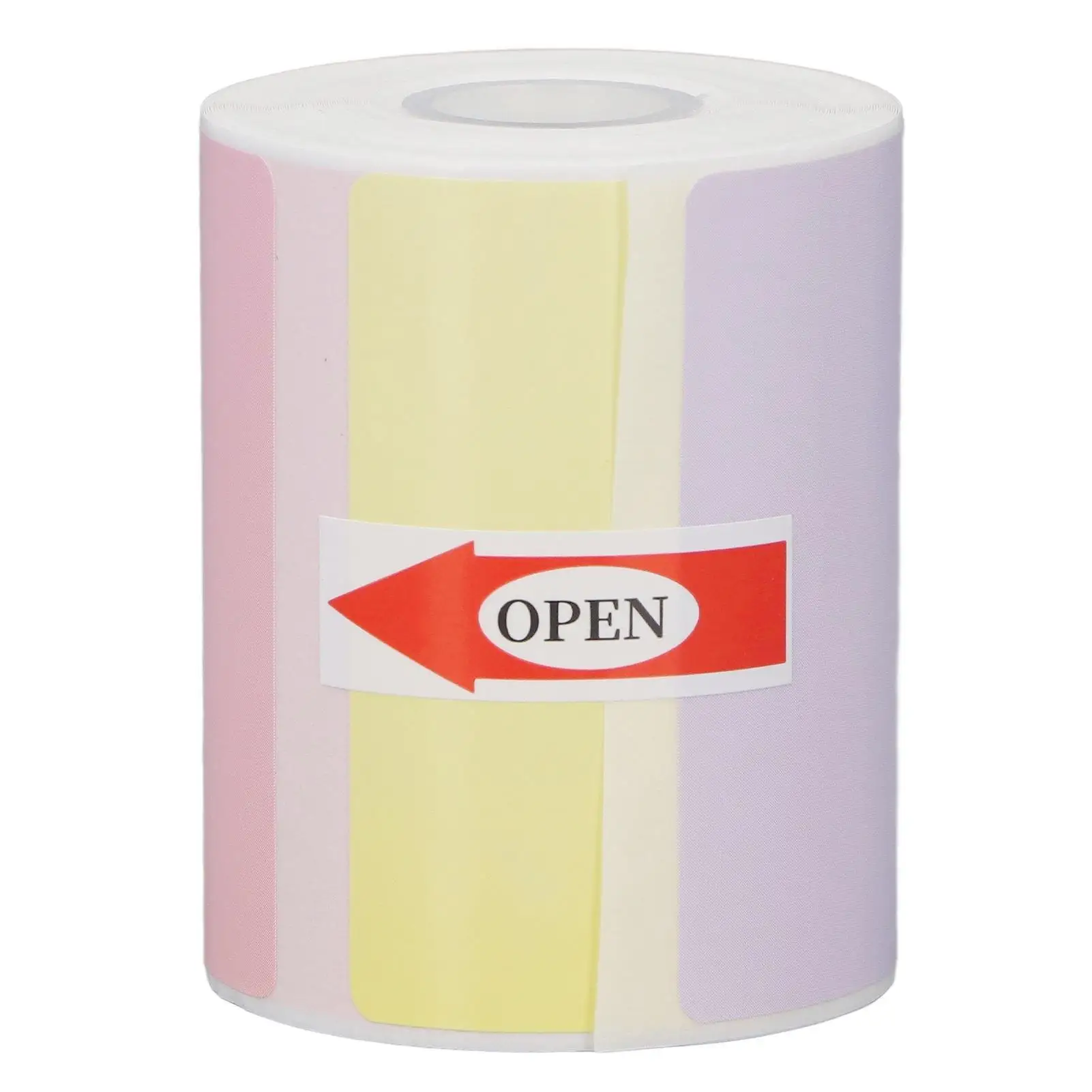 

Thermal Label Printer Paper 50x30mm Anti Scratch Oil Resistant Roll 220 Sheets Self Adhesive for school Use