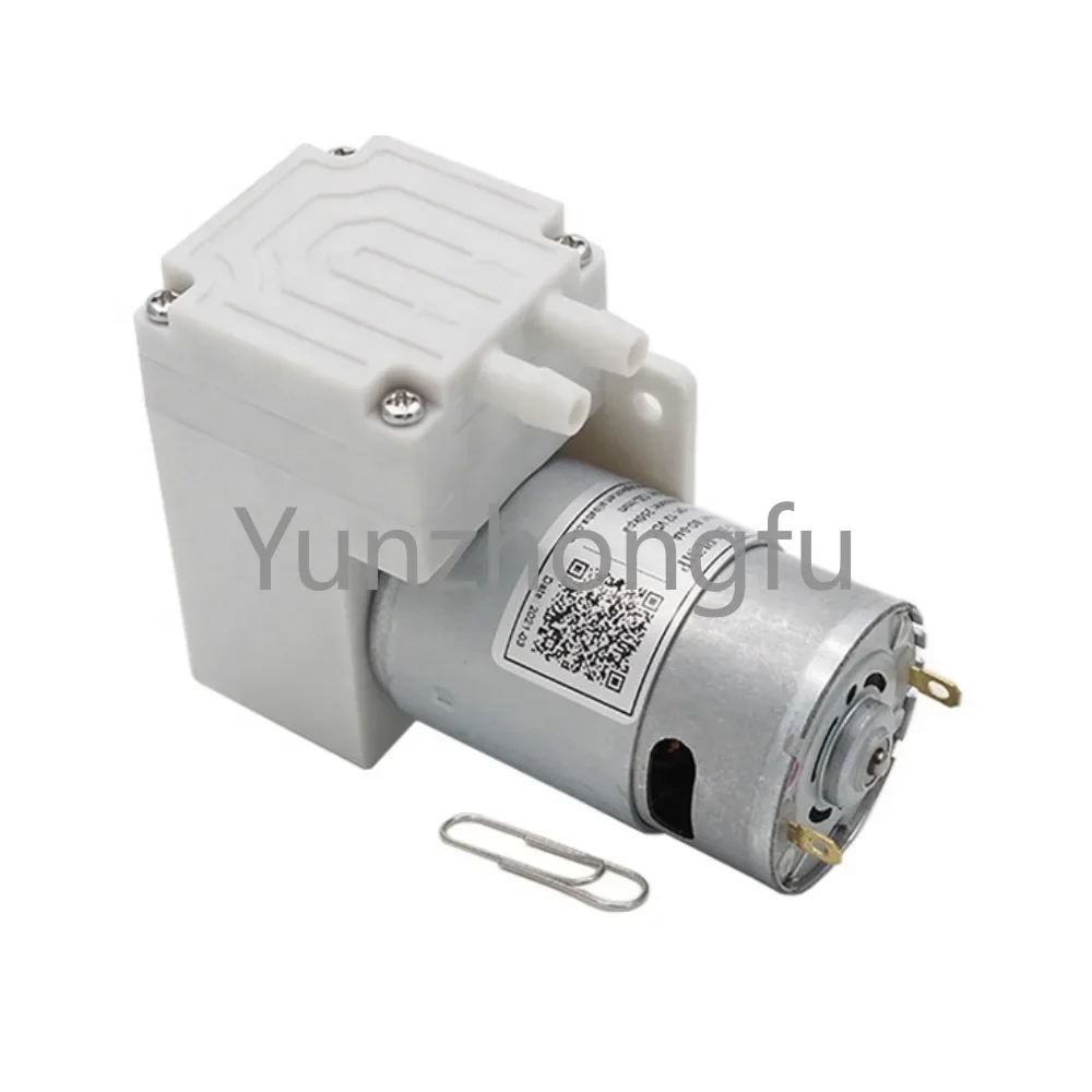 

Mini DC 12V 13L/min 17LPM Diaphragm Brush Motor Air Compressor Pressurizador Pump -80kpa Vacuum pump