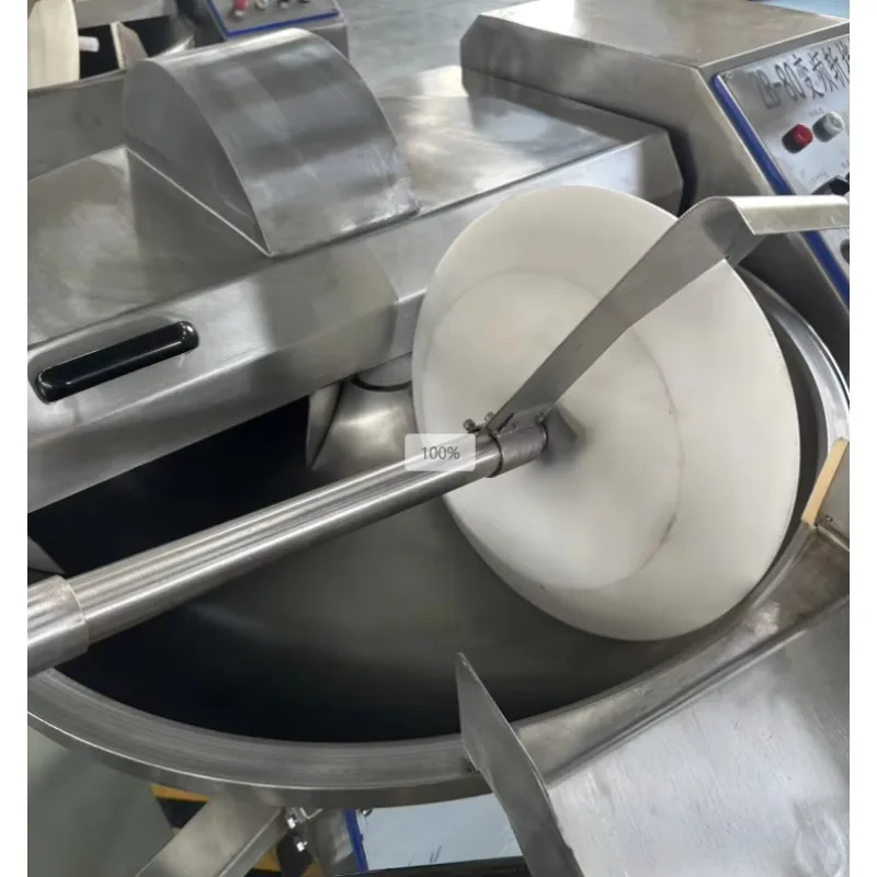 Commercial Electric 40L 80L 125L  Chopped Sausage Meat Food Vegetable Chopper Bowl butchery meat cutting machine