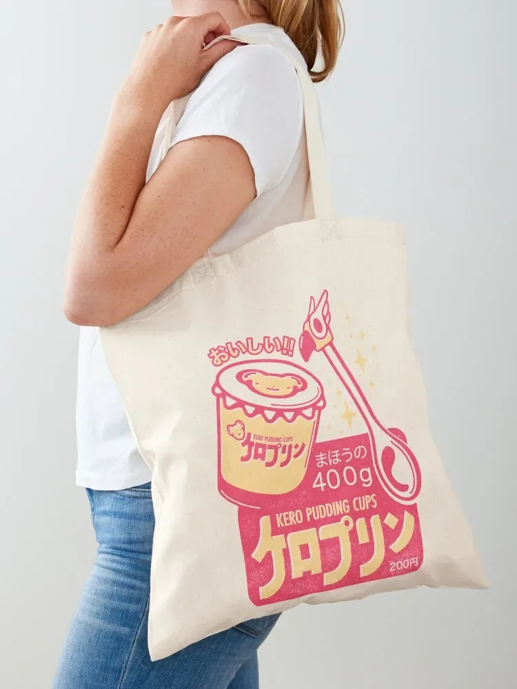 Kero Pudding Tote Bag canvas tote Custom bag Women's handbag shopping bag logo