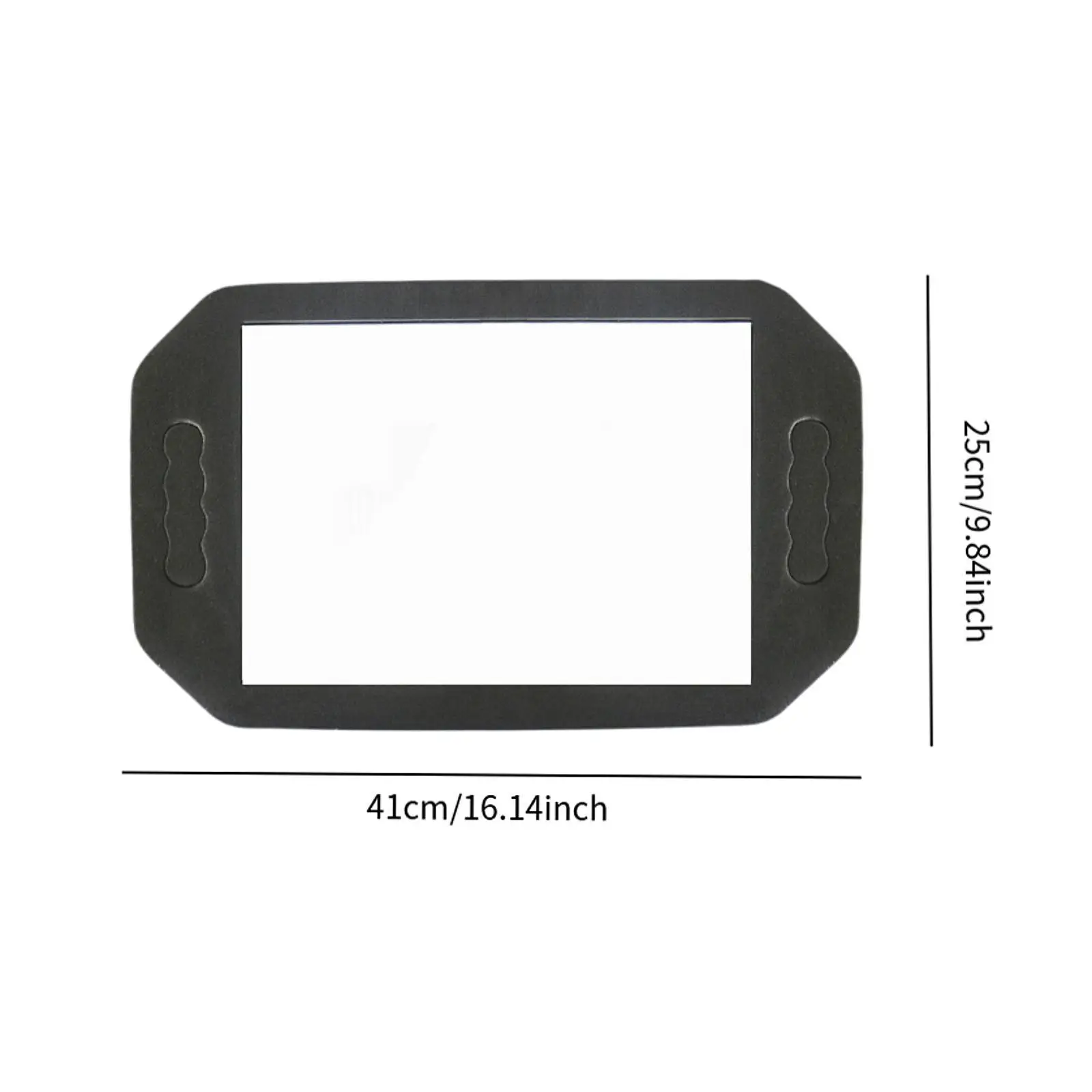 Lusterko fryzjerskie piankowe, lusterko ręczne, prostokątne lusterko ręczne, fryzjerskie