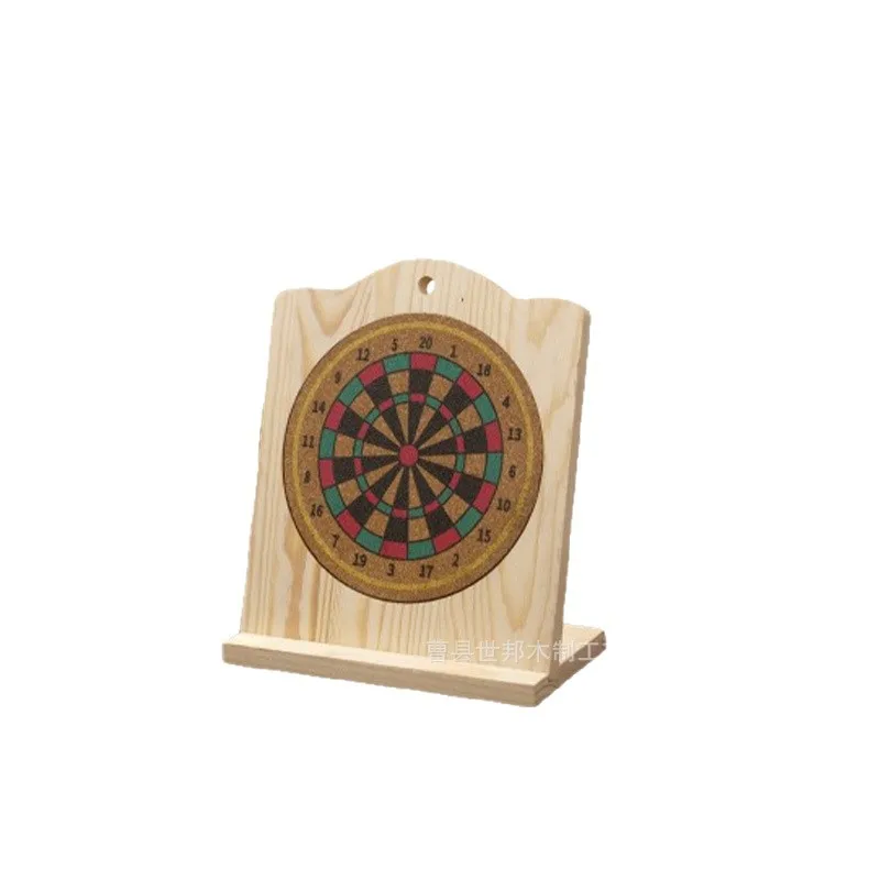

Wooden dart board set, indoor and outdoor parent-child toys, gifts for children and adult training props