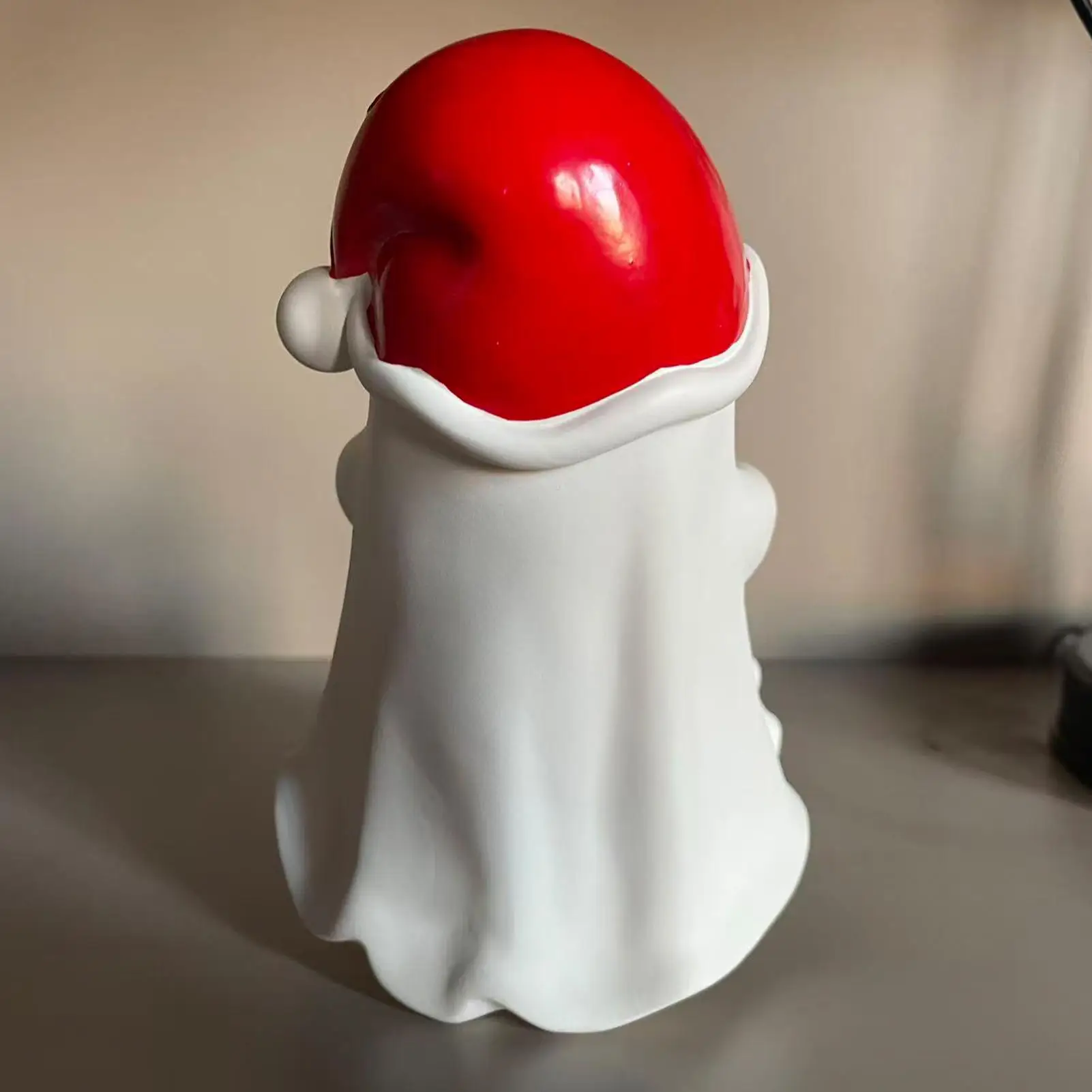 

Ghost Reading Book Lamp Resin Spooky Halloween Ghost Night Light Horror Desktop Ornament Christmas LED Lamp For Living Rooms