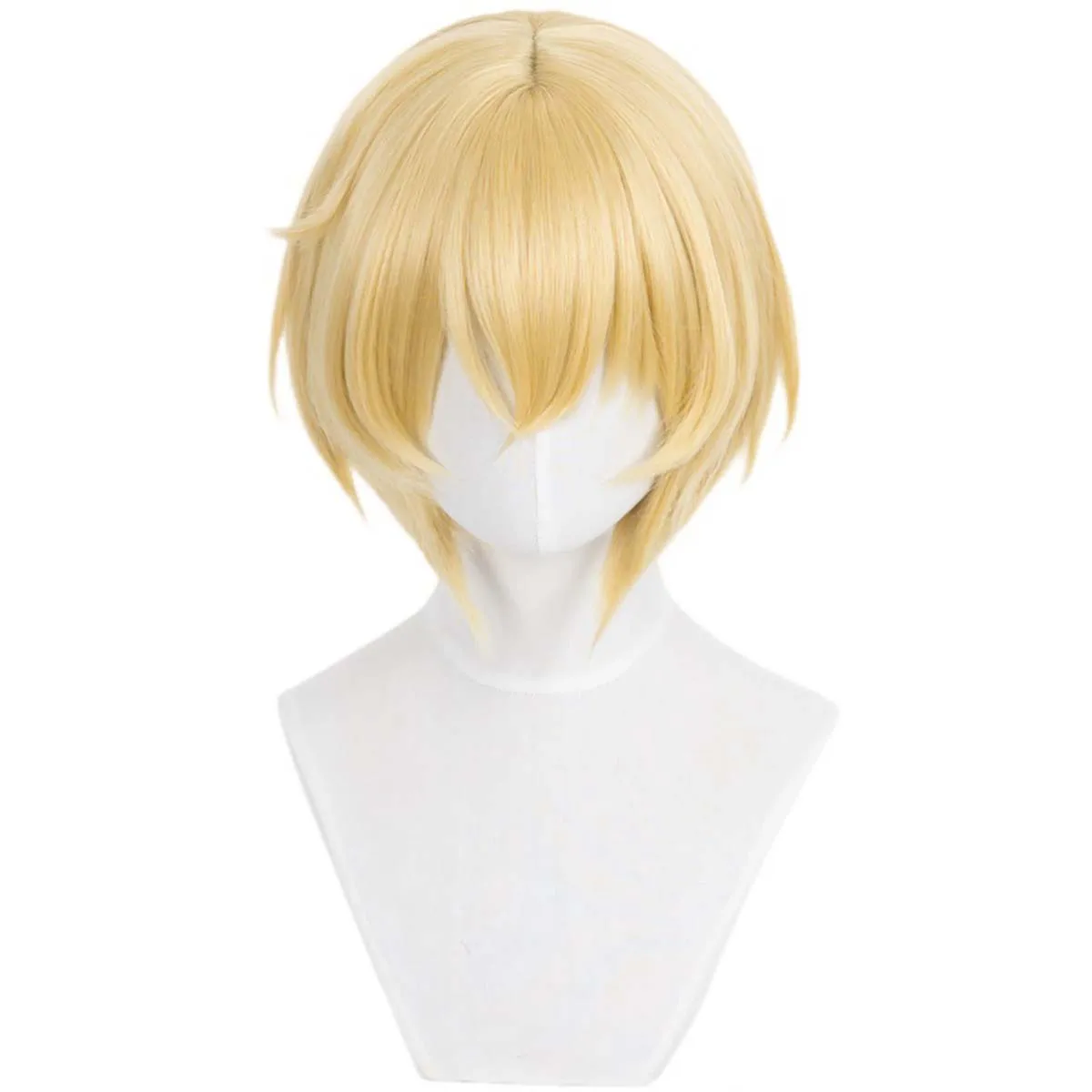 남자 게임 P3 아이기스 골든 코스프레 가발