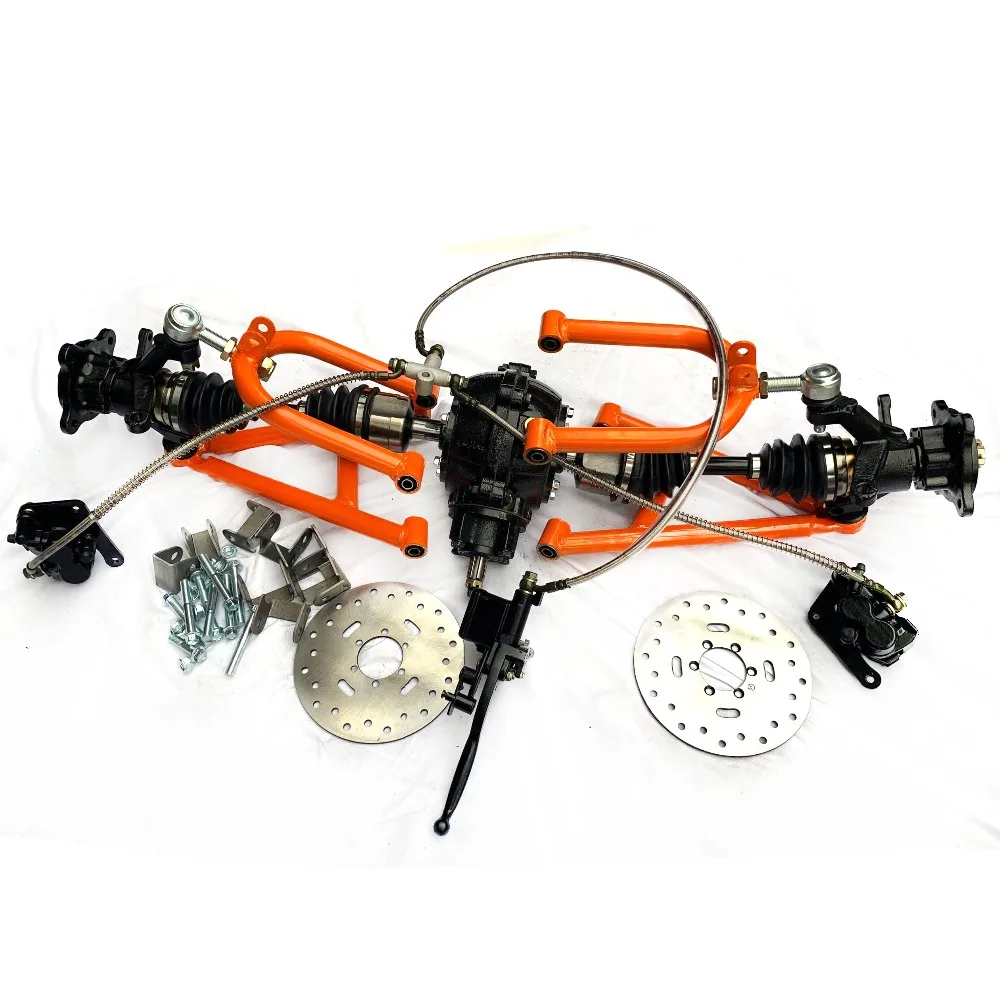 Go Kart Karting Four Wheel ATV UTV Buggy Quad 4WD Front Swingarms Differential Drive Shaft Axle Universal Joints With Brake