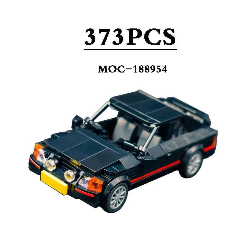 

Building Blocks MOC-188954 8 Grid Car Roadster Assembly Model 373PCS Kids Building Blocks Puzzle Birthday Gift Christmas Toys