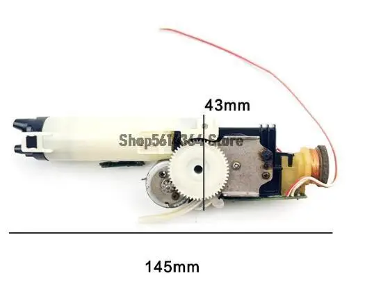 High Pressure Pulsating Jet Water Pump - Miniature Gas Jetting Pump with DC3.7V Peristaltic Piston Cylinder for Cleaning