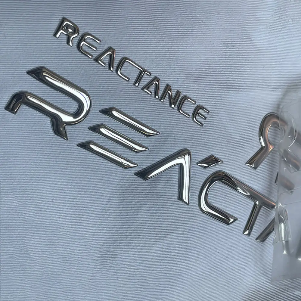 Custom Garment Embossed TPU Patch High Quality Heat Transfer Silver Reflective Iron-On Label Sustainable Voltage Label Design