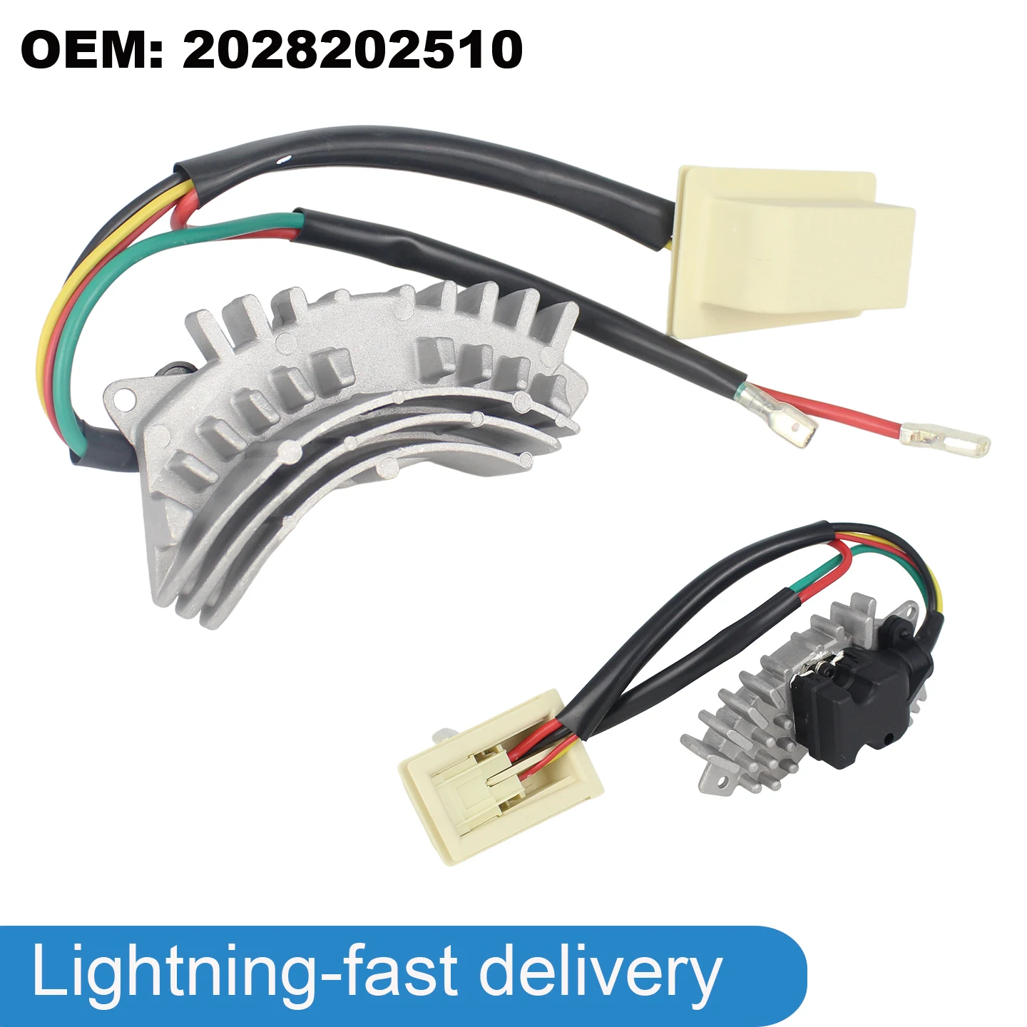 

Blower Motor or Blower Motor Control Module For MERCEDES-BENZ OEM 2028202510, A2028202510