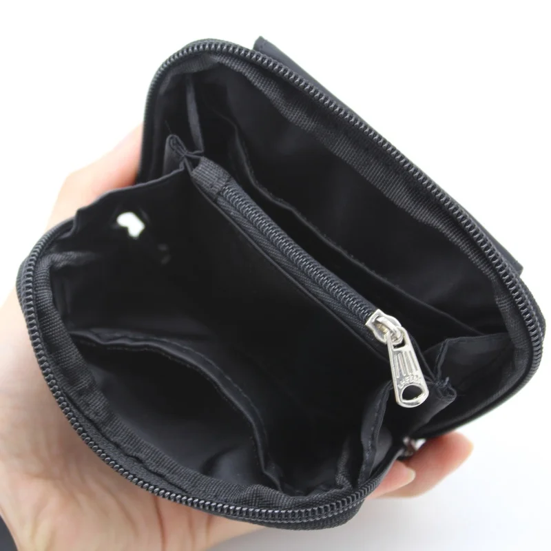 New Japanese Short Wallet Nylon Waterproof Mini Wallet for Men and Women Zipper Casual Card Coin Purse