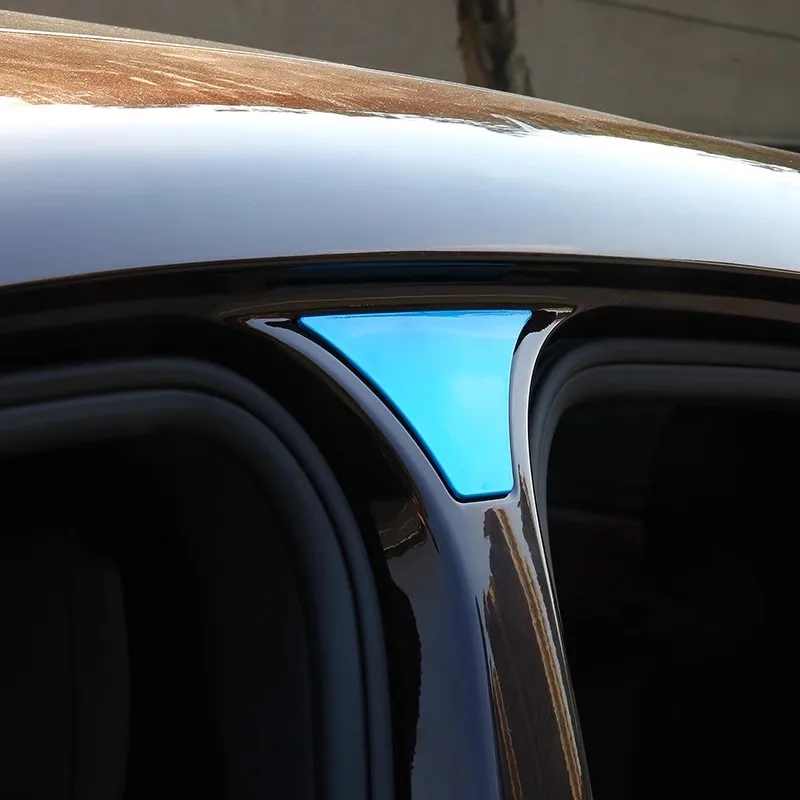 

For Porsche Macan 95B 2014-2019 Accessories Car Modified ABS Central Column Car Door Center Pillar Decorative Stickers